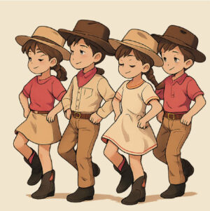 Line Dancing (Gr. 3+)
