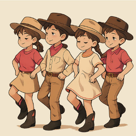 Line Dancing (Gr. 4+)