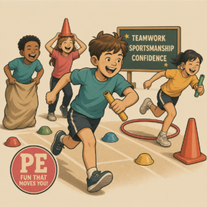 [Gr. K-3] Gym Games - Ready, Set, Laugh!